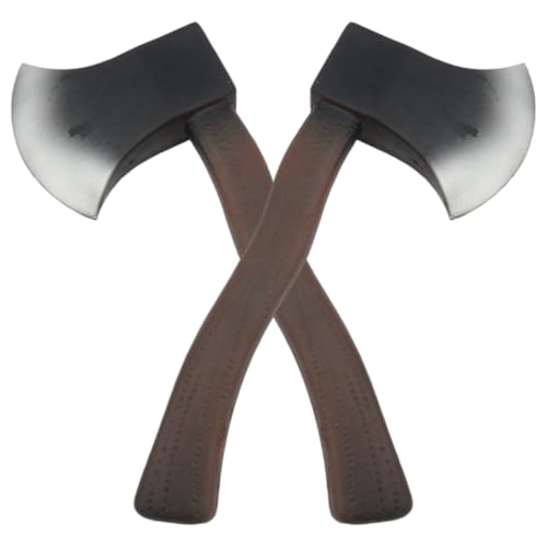 2pcs gefälschte Achsen 11x4.9 Realistische Schaum Axt Hatchet Halloween Kostüme für Halloween -Kostümparty 2pcs gefälschte Achsen 11x4.9 Realistische Schaum Axt Hatchet Halloween Kostüme für Halloween -Kostümparty von Ssguopte