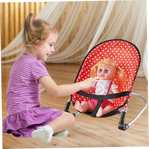 Babypuppenwagen 10x15x13 süßer Schaukelstuhl Babypuppenzubehör tun Spielen Spielzeuggeschenke für Jungen und Mädchen Babypuppenwagen 10x15x13 süßer Schaukelstuhl Babypuppenzubehör tun Spielen Spielzeuggeschenke für Jungen und Mädchen von Ssguopte