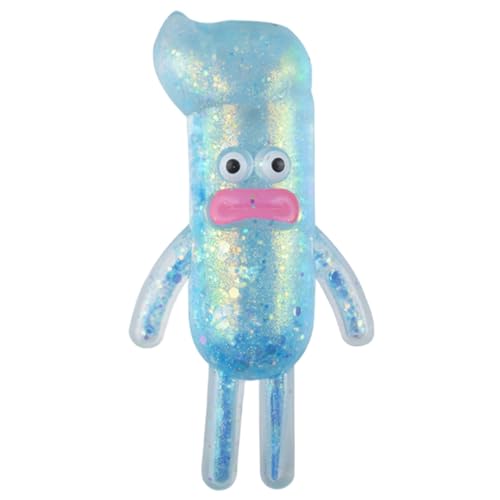 Squish Toys, Glitzer Squeeze Stress Ball, 2, 6 x 5, 1 Zoll Stressabbau Sensorisches Spielzeug für Erwachsene und Kindergeschenke, zufällige Farbe Squish Toys, Glitzer Squeeze Stress Ball, 2, 6 x 5, 1 Zoll Stressabbau Sensorisches Spielzeug für Erwachsene und Kindergeschenke, zufällige Farbe von Ssguopte