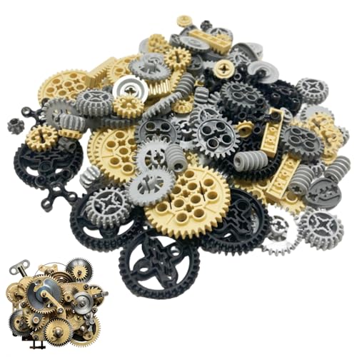 Ssguopte 120pcs Gears Spielzeug, Technologie Zahnräder Rack Technic Klemmblöcke Differentiale Teile Bildungskonstruktion Spielzeug für Kinder Holiday Brithday Party Gefälligkeiten Ssguopte 120pcs Gears Spielzeug, Technologie Zahnräder Rack Technic Klemmblöcke Differentiale Teile Bildungskonstruktion Spielzeug für Kinder Holiday Brithday Party Gefälligkeiten von Ssguopte