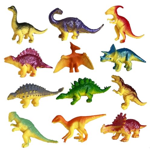 Ssguopte 12pcs Dinosaurierspielzeug Set, farbenfrohe Tierfiguren realistische PVC -Bildungsspielzeug Geburtstagsgeschenkkuchen Topper für Kinder Jungen Mädchen Ssguopte 12pcs Dinosaurierspielzeug Set, farbenfrohe Tierfiguren realistische PVC -Bildungsspielzeug Geburtstagsgeschenkkuchen Topper für Kinder Jungen Mädchen von Ssguopte