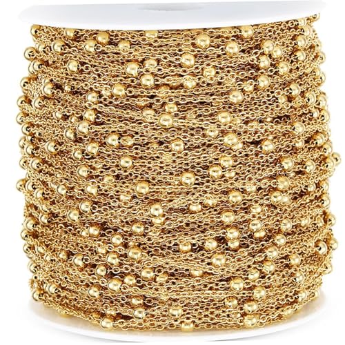 Ssguopte 15 pcs Gold gefüllte Kette 49 Fuß Dünne Goldgefüllte Ketten für dauerhafte Schmuck Halskette Armband Ohrringe DIY Machen Ssguopte 15 pcs Gold gefüllte Kette 49 Fuß Dünne Goldgefüllte Ketten für dauerhafte Schmuck Halskette Armband Ohrringe DIY Machen von Ssguopte