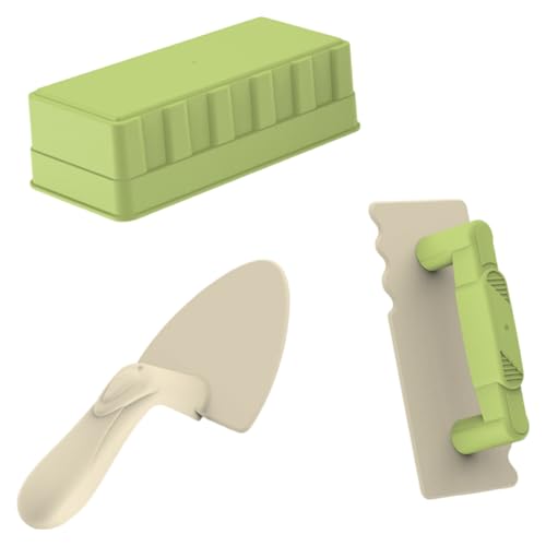 Ssguopte 3pcs Sandspielzeug, Plastikspielzeugsteine mit Glättungswerkzeugen, Sandburg -Baukit für Jungen, Mädchen Ssguopte 3pcs Sandspielzeug, Plastikspielzeugsteine mit Glättungswerkzeugen, Sandburg -Baukit für Jungen, Mädchen von Ssguopte