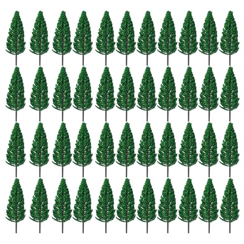 Ssguopte 40pcs Modellbäume, künstliche Kunststoffminiaturbäume, wartungsarme dekorative Architekturanlage für DIY-Handwerksgebäude Modelllandschaftslandschaft Landschaft Ssguopte 40pcs Modellbäume, künstliche Kunststoffminiaturbäume, wartungsarme dekorative Architekturanlage für DIY-Handwerksgebäude Modelllandschaftslandschaft Landschaft von Ssguopte