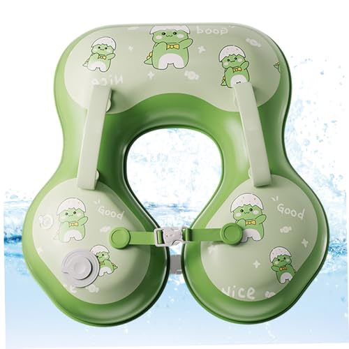 Ssguopte Baby Pool Float, 17, 3 x 20, 5 Zoll aufblasbares PVC -Babyschwimmen mit Schultergurt, drücken von Ssguopte