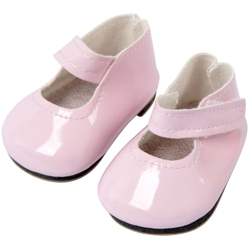 Ssguopte Babypuppenschuhe 1 Paar dekorative süße Pu 18 -Zoll -Puppenschuhe Ersatz für Mini House Accessoires, Wohnkultur von Ssguopte
