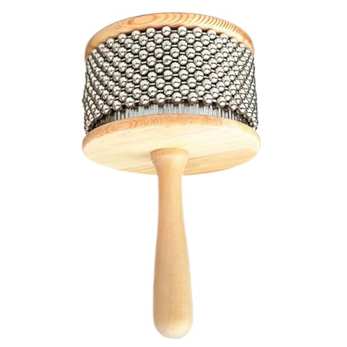 Ssguopte Cabasa 4.5 '' Edelstahlholz -Holzgriff Lateinische Percussion für Bandmusikausbildung, Hand -Percussion -Instrumente Ssguopte Cabasa 4.5 '' Edelstahlholz -Holzgriff Lateinische Percussion für Bandmusikausbildung, Hand -Percussion -Instrumente von Ssguopte