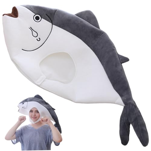 Ssguopte Fischhut, weiches bequemes Fischstirnband, leicht zu tragen lustige Kopfbedeckung für Halloween -Party -Foto -Requisiten Ssguopte Fischhut, weiches bequemes Fischstirnband, leicht zu tragen lustige Kopfbedeckung für Halloween -Party -Foto -Requisiten von Ssguopte
