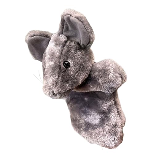 Ssguopte Handpuppen-Cartoon Tierhandpuppen für Kinder im Alter von 4 bis 8 emotional und sensorisch Spielzeug Tierplüsch für Geschichtenerzählen Unterricht Geburtstagsgeschenke, Grau Ssguopte Handpuppen-Cartoon Tierhandpuppen für Kinder im Alter von 4 bis 8 emotional und sensorisch Spielzeug Tierplüsch für Geschichtenerzählen Unterricht Geburtstagsgeschenke, Grau von Ssguopte