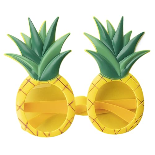 Ssguopte Lustige Sonnenbrille, süße 3D -Ananasbrille, Plastik Hawaiian Party Gefälligkeiten, dekorative Party Sonnenbrille für Erwachsene Kinder Sommer Strand Foto Requisite Ssguopte Lustige Sonnenbrille, süße 3D -Ananasbrille, Plastik Hawaiian Party Gefälligkeiten, dekorative Party Sonnenbrille für Erwachsene Kinder Sommer Strand Foto Requisite von Ssguopte