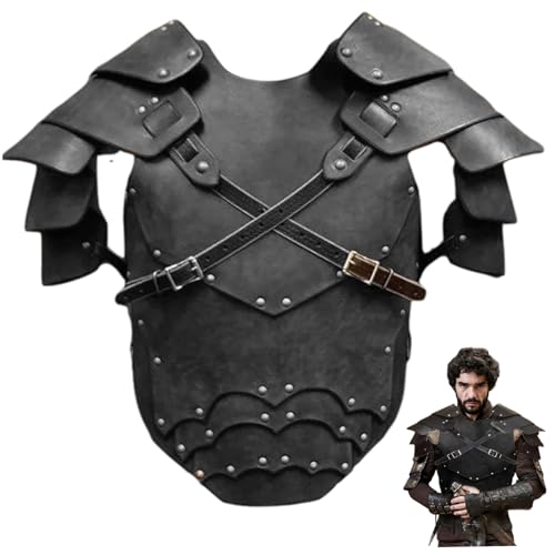 Ssguopte Mittelalterliche Ritterpanzerung, PU Leder -Brustpanzerung für Männer, einstellbar Ssguopte Mittelalterliche Ritterpanzerung, PU Leder -Brustpanzerung für Männer, einstellbar von Ssguopte
