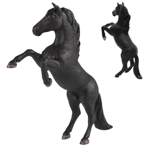 Ssguopte Pferdefiguren, künstliche und realistische Schwarze Pferdestatue, 4x6 -Zoll -Pferdesspielzeug, pädagogisches und dekoratives Plastikpferd, Geschenke für Kinder Ssguopte Pferdefiguren, künstliche und realistische Schwarze Pferdestatue, 4x6 -Zoll -Pferdesspielzeug, pädagogisches und dekoratives Plastikpferd, Geschenke für Kinder von Ssguopte