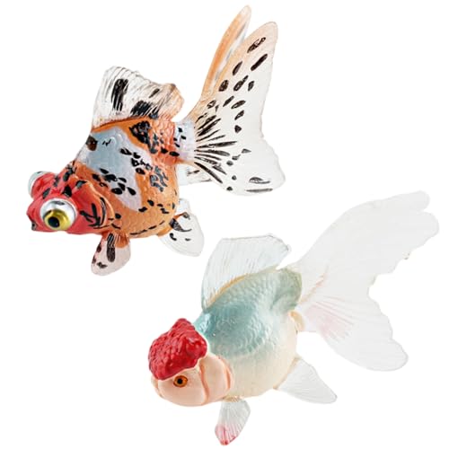 Ssguopte Plastikfisch, 2pcs realistische gefälschte Fischspielzeug, Meerestiere Figuren für Aquariumtankdekoration Ssguopte Plastikfisch, 2pcs realistische gefälschte Fischspielzeug, Meerestiere Figuren für Aquariumtankdekoration von Ssguopte