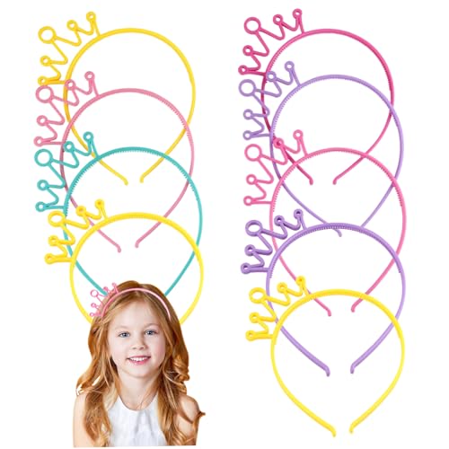 Ssguopte Tiara Stirnband 9pcs Nicht-Kratzer Leichtes 5x6-Zoll-Kronstirnband für Frauen und Mädchen süße Prinzessin-Krone für Geburtstagsfeier, zufällige Farbe Ssguopte Tiara Stirnband 9pcs Nicht-Kratzer Leichtes 5x6-Zoll-Kronstirnband für Frauen und Mädchen süße Prinzessin-Krone für Geburtstagsfeier, zufällige Farbe von Ssguopte