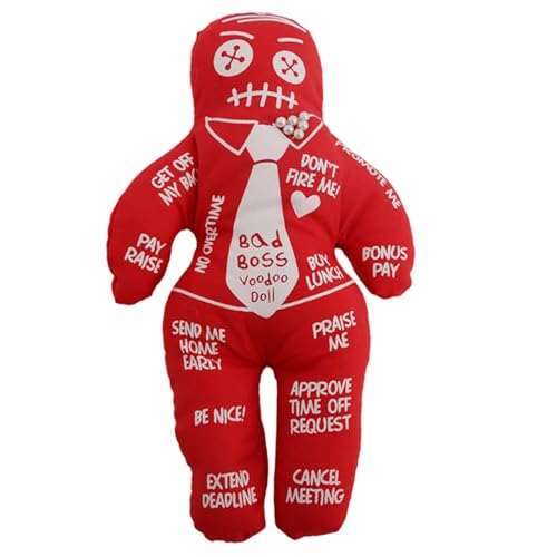 Ssguopte Voodoo Dolls 5.12x8.46 '' Polyester Baumwolle beängstigende Puppe mit unruhigen Drucken gruselige Puppe Rache Negative Horrorpuppen für emotionale Veröffentlichung, Kindertagesgeschenke, rot Ssguopte Voodoo Dolls 5.12x8.46 '' Polyester Baumwolle beängstigende Puppe mit unruhigen Drucken gruselige Puppe Rache Negative Horrorpuppen für emotionale Veröffentlichung, Kindertagesgeschenke, rot von Ssguopte