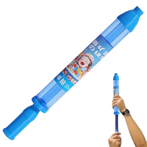 Ssguopte Wasserpistolen für Kinder, Feuerwerksseeler Wasserpistole, Nachtglühplastik -Wasserspielzeug für Outdoor Pool Beach Outdoor -Kampfspielzeug, blau von Ssguopte