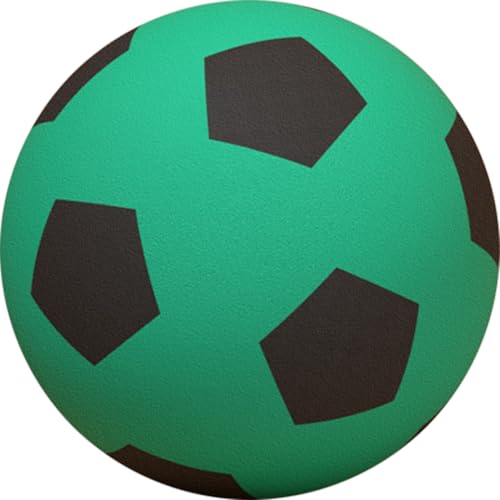 Stille Fußballkugel für Kinder Größe 5 PU Indoor -Fußball -Fußball Stoßdämpfung Kinder Fußball -Fußball Leichtes weiches Geräuschkinder -Kinder Fußball für Training, Geschenke für Kinder, Green Stille Fußballkugel für Kinder Größe 5 PU Indoor -Fußball -Fußball Stoßdämpfung Kinder Fußball -Fußball Leichtes weiches Geräuschkinder -Kinder Fußball für Training, Geschenke für Kinder, Green von Ssguopte
