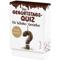 Das Geburtstagsquiz für Schoko-Genießer Das Geburtstagsquiz für Schoko-Genießer von St. Benno-Verlag GmbH