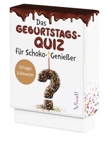 Das Geburtstagsquiz für Schoko-Genießer: 50 Fragen & Antworten von St. Benno Verlag GmbH