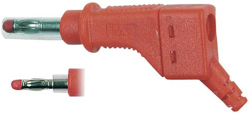 Stäubli XZGL-425 Lamellenstecker Stecker, gerade Stift-Ø: 4mm Rot 1St. von Stäubli