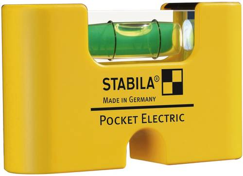 Stabila POCKET ELECTRIC 17775 Mini-Wasserwaage 70mm 1 mm/m von Stabila