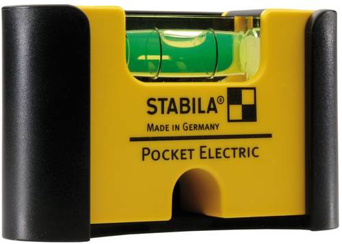 Stabila Pocket Electric 18115 Mini-Wasserwaage 7cm 1 mm/m von Stabila