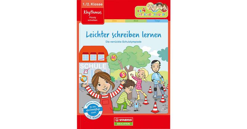 Buch - Die 4 Entdecker-Freunde: Leichter schreiben lernen - flüssig schreiben (1./2. Klasse) von Stabilo