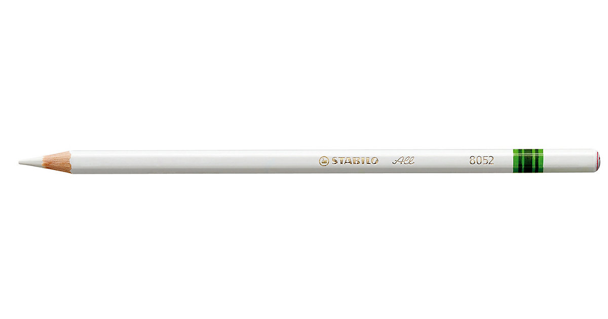 Buntstift fast alle Oberflächen STABILO® All®, 3,3 mm, weiß Buntstifte  Kinder von Stabilo