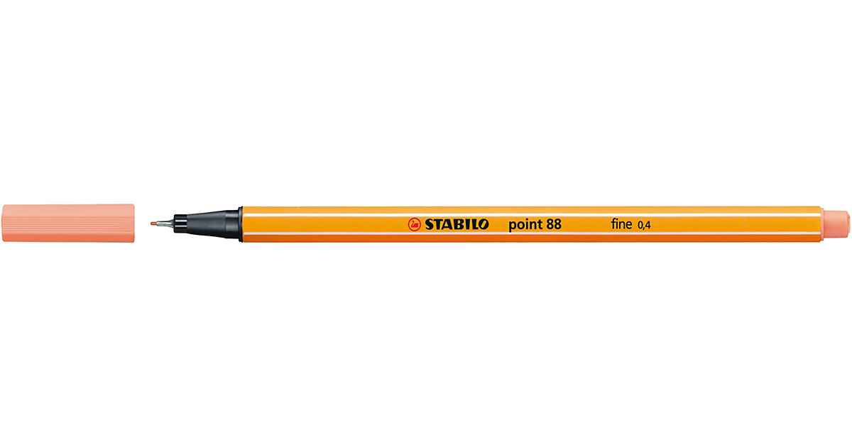 Fineliner STABILO® point 88®, 0,4 mm, apricot von Stabilo
