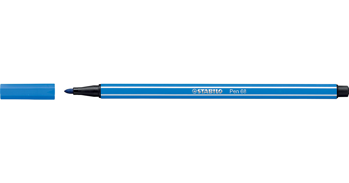 Pen 68 Premium-Filzmaler Dunkelblau, Strichstärke: 1 mm dunkelblau Pen 68 Premium-Filzmaler Dunkelblau, Strichstärke: 1 mm dunkelblau von Stabilo