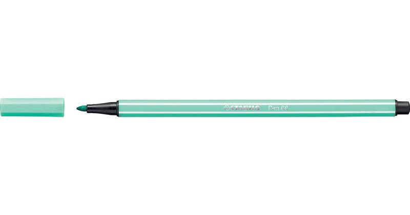 Pen 68 Premium-Filzmaler eisgrün, Strichstärke: 1 mm von Stabilo