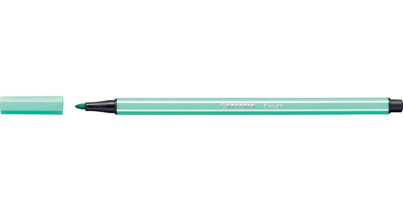 Pen 68 Premium-Filzmaler eisgrün, Strichstärke: 1 mm von Stabilo