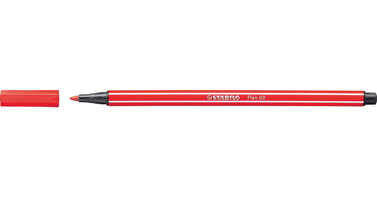 Pen 68 Premium-Filzmaler karmin, Strichstärke: 1 mm rot Pen 68 Premium-Filzmaler karmin, Strichstärke: 1 mm rot von Stabilo