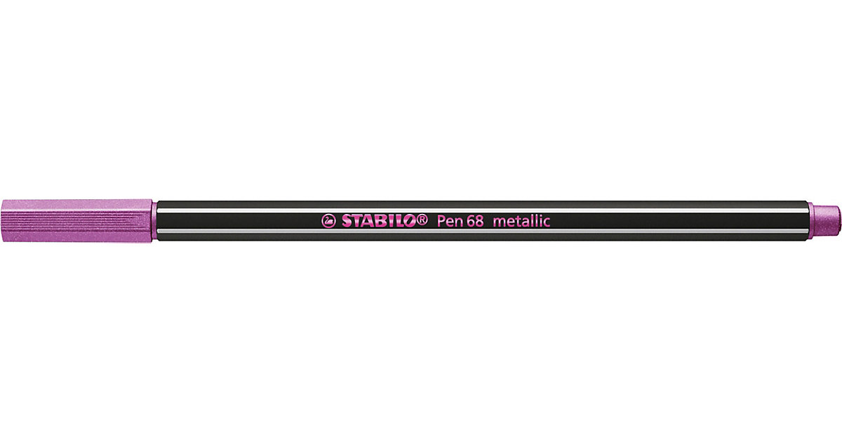 Premium Metallic-Filzstift Pen 68 metallic, metallic rosarot Premium Metallic-Filzstift Pen 68 metallic, metallic rosarot von Stabilo