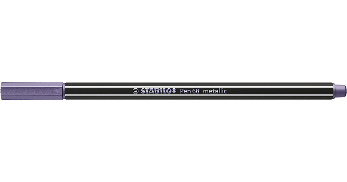 Premium Metallic-Filzstift Pen 68 metallic, metallic violett metalliclila von Stabilo