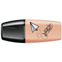 STABILO 07/126-7 Textmarker - STABILO BOSS MINI Pastellove - Einzelstift - cremige Pfirsichfarbe von Stabilo