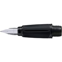 STABILO 1143211 Griffstück für Schulfüller - STABILO EASYbuddy in schwarz/limette - mit Standard-Feder M von Stabilo