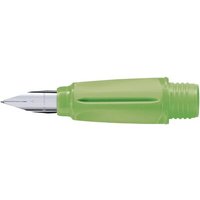 STABILO 1143247 Griffstück für Schulfüller - STABILO EASYbuddy in limette/grün - mit Anfänger-Feder A von Stabilo
