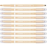 STABILO 223/26 Filzstift und Fineliner in einem - STABILO Trio 2 in 1 - 10er Pack - hellrosa STABILO 223/26 Filzstift und Fineliner in einem - STABILO Trio 2 in 1 - 10er Pack - hellrosa von Stabilo