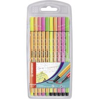 STABILO 2545286 Fineliner & Filzstifte - STABILO point 88 + Pen 68 - 10er Pack - Neonfarben STABILO 2545286 Fineliner & Filzstifte - STABILO point 88 + Pen 68 - 10er Pack - Neonfarben von Stabilo