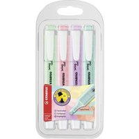 STABILO 275/4-08 Textmarker - STABILO swing cool Pastel Edition - 4er Pack - Hauch von Minzgrün, rosiges Rouge, Schimmer von Lila, zartes Türkis STABILO 275/4-08 Textmarker - STABILO swing cool Pastel Edition - 4er Pack - Hauch von Minzgrün, rosiges Rouge, Schimmer von Lila, zartes Türkis von Stabilo