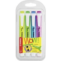 STABILO 275/4 Textmarker - STABILO swing cool - 4er Pack - gelb, grün, blau, pink STABILO 275/4 Textmarker - STABILO swing cool - 4er Pack - gelb, grün, blau, pink von Stabilo