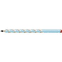 STABILO 322/02-HB Ergonomischer Dreikant-Bleistift für Rechtshänder - STABILO EASYgraph in blau - Einzelstift - Härtegrad HB von Stabilo