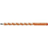 STABILO 322/03-HB Ergonomischer Dreikant-Bleistift für Rechtshänder - STABILO EASYgraph in orange - Einzelstift - Härtegrad HB von Stabilo