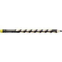 STABILO 331/750-6 Ergonomischer Buntstift für Linkshänder - STABILO EASYcolors - Einzelstift - schwarz von Stabilo