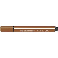 STABILO 368/990 Gefederter Dreikant-Filzstift - STABILO Trio Scribbi - Einzelstift - hellbraun von Stabilo