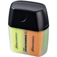 STABILO 36988 Textmarker - STABILO BOSS MINI - 4er Box - gelb, blau, grün, orange von Stabilo