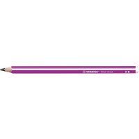 STABILO 399/01-HB Bleistift - STABILO Trio dick in pink - Einzelstift - Härtegrad HB von Stabilo