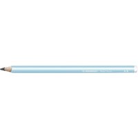 STABILO 399/02-HB Bleistift - STABILO Trio dick in blau - Einzelstift - Härtegrad HB von Stabilo