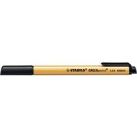 STABILO 6088/46 Umweltfreundlicher Filzschreiber - STABILO GREENpoint - Einzelstift - schwarz von Stabilo